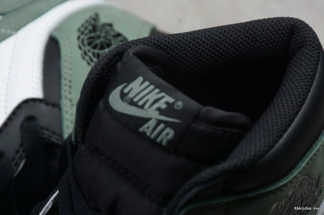 Rep TB Jordan Air Retro Clay 1 Green High OG 555088-135 0805